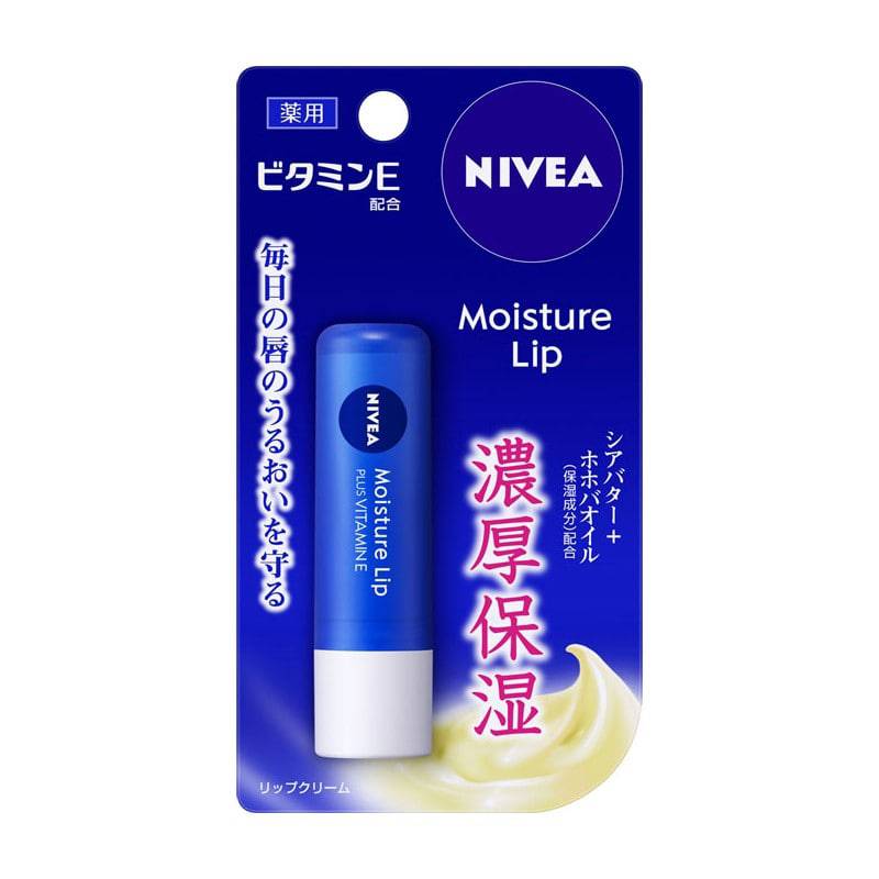kao Nivea Moisture Lip Vitamin E - TokTok Beauty