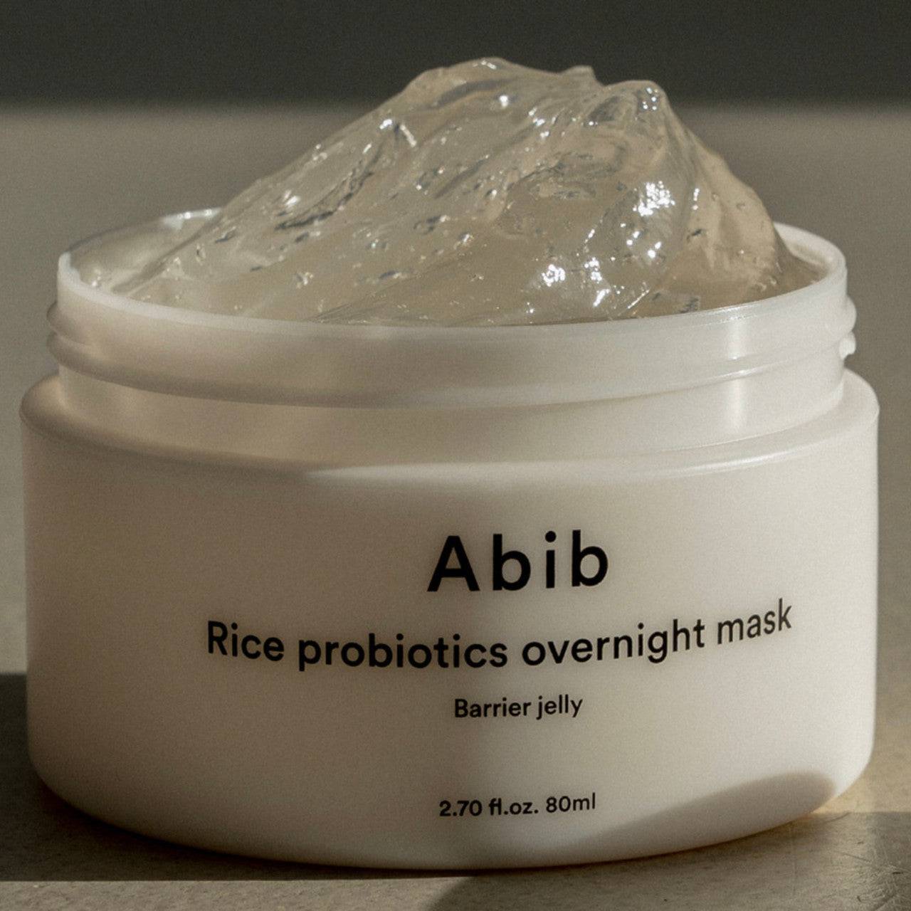 Abib Rice Probiotics Overnight Mask Barrier Jelly - TokTok Beauty