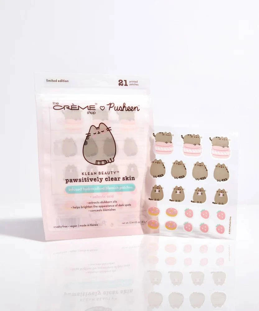The Crème Shop PUSHEEN Strawberry Hydrocolloid Blemish Patches - TokTok Beauty