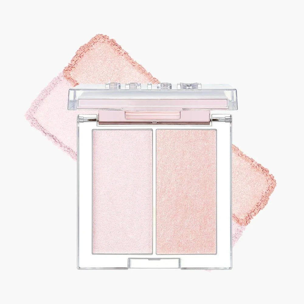 CLIO Prism Highlighter Duo - 2 Colors - TokTok Beauty