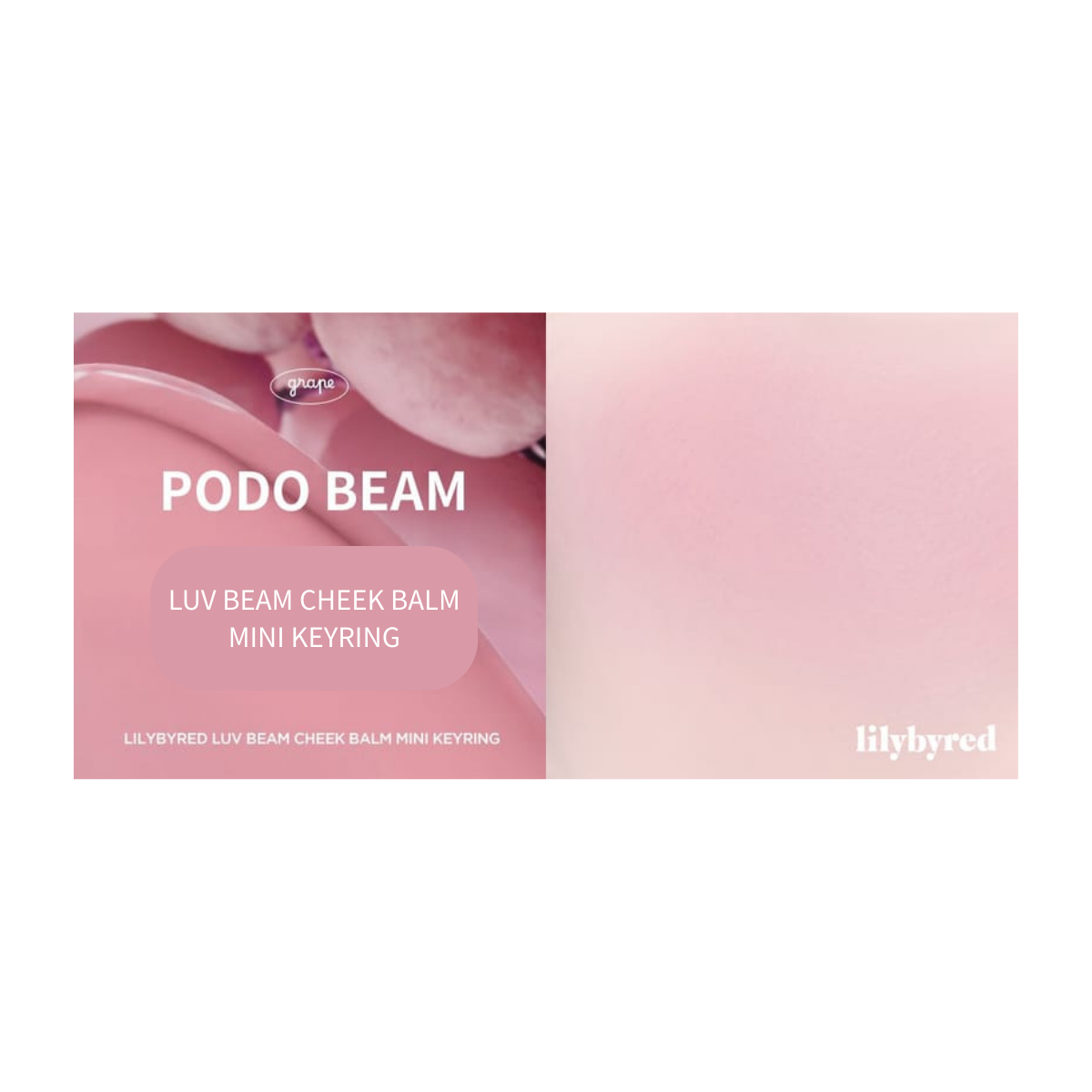 lilybyred Luv Beam Mini Cheek Balm Keyring - TokTok Beauty