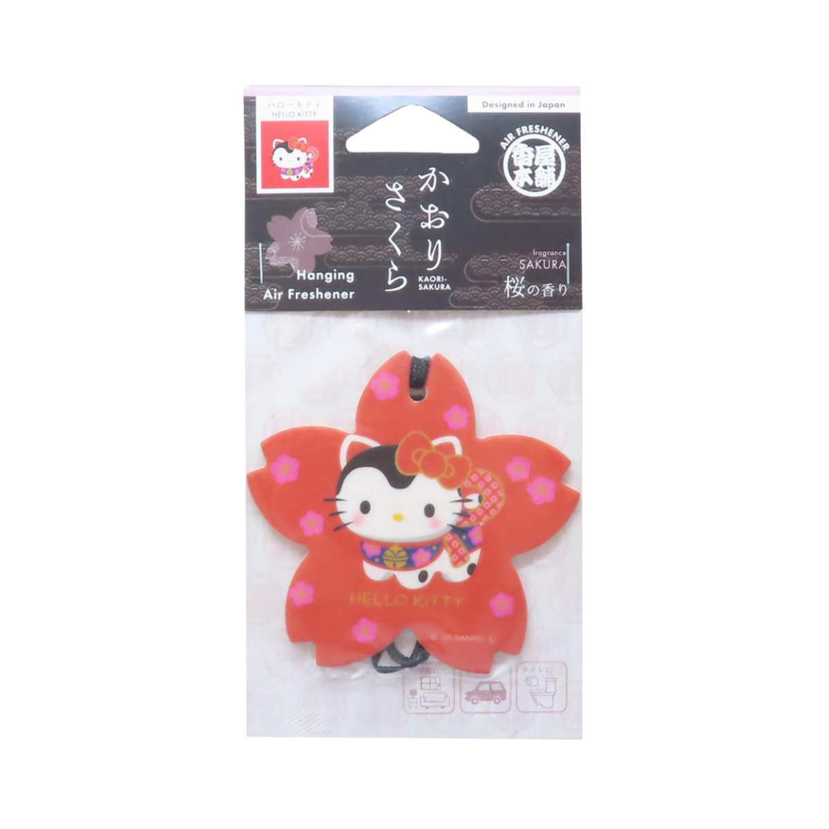 Sakura Paper Air Freshener Sanrio Collaboration (Hello Kitty)