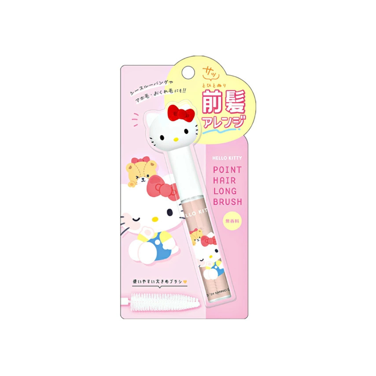 CRUX Sanrio Point Hair Long Brush B [Hello Kitty Unscented] - TokTok Beauty
