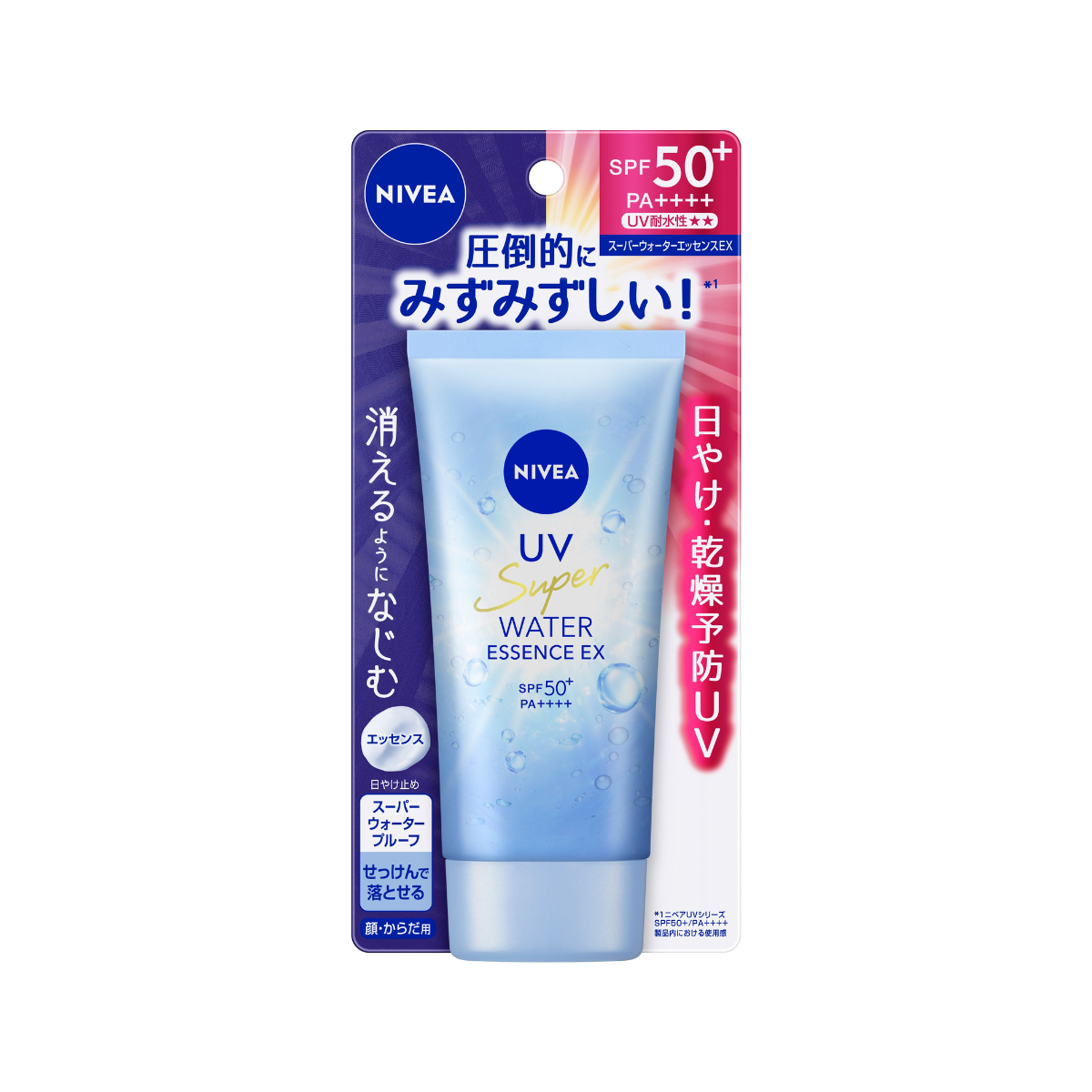 Nivea Japan UV Super Water Essence EX SPF 50+ PA++++ - TokTok Beauty