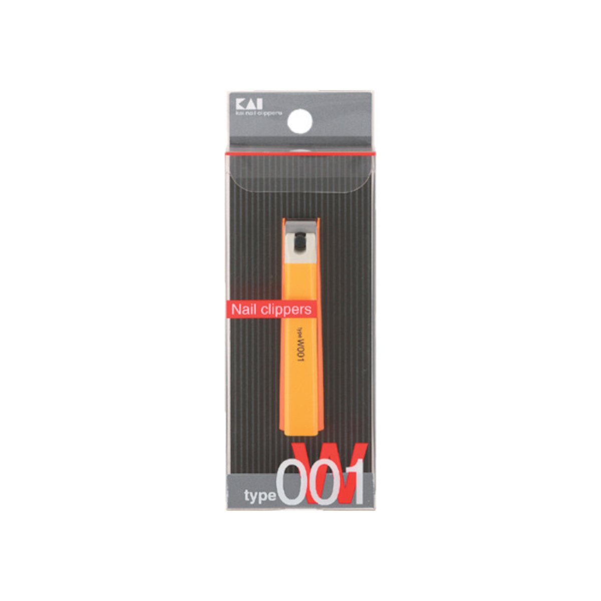 KAI Orange Nail Clippers Type W001 - TokTok Beauty