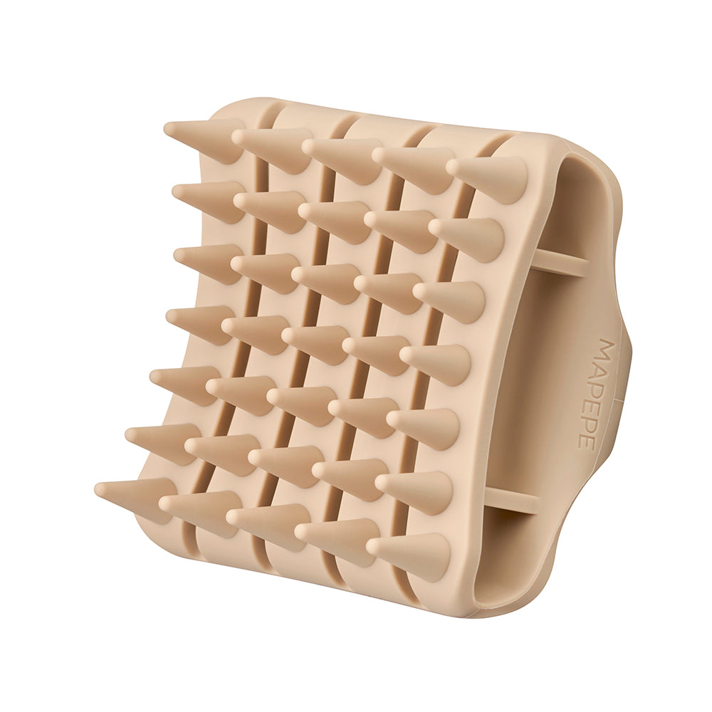 MAPEPE Silicone Scalp Brush (Beige)