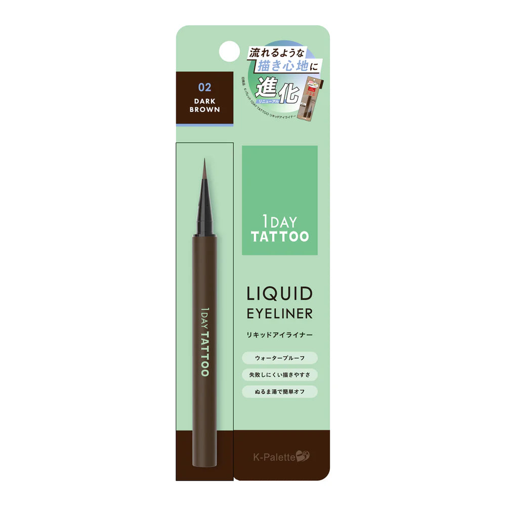 K-PALETTE 1 Day Tattoo Liquid Eyeliner - TokTok Beauty