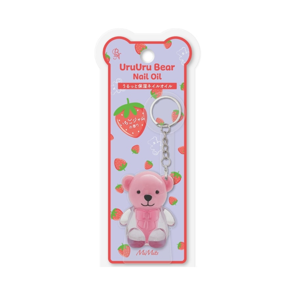 BN MiMits UruUru Bear Keychain Nail Oil - TokTok Beauty
