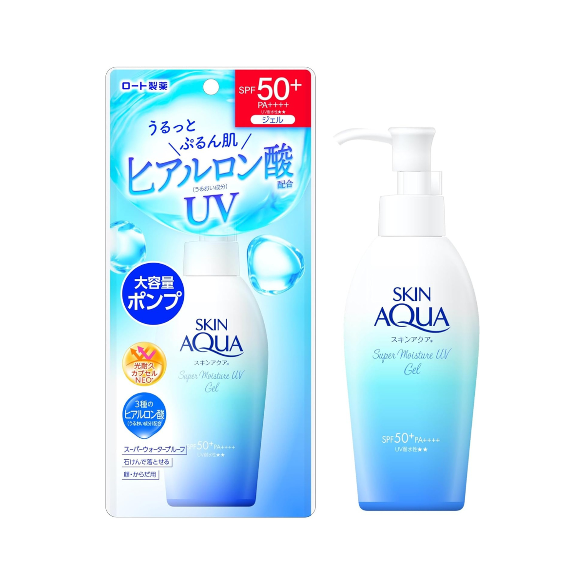 Rohto Skin Aqua Super Moisture Gel Pump - TokTok Beauty