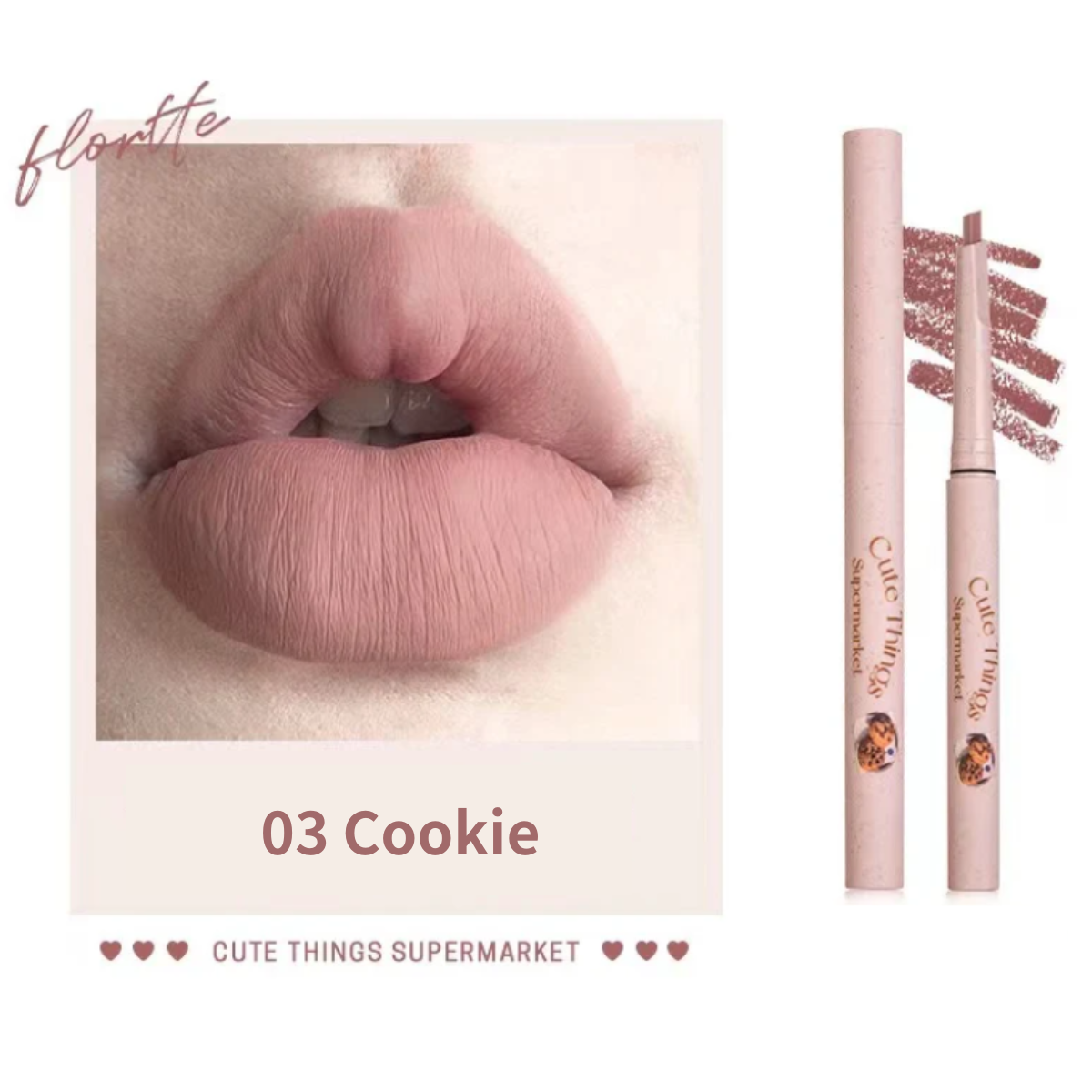 FLORTTE Velvet Matte Lip Pencil (More Colors) - TokTok Beauty