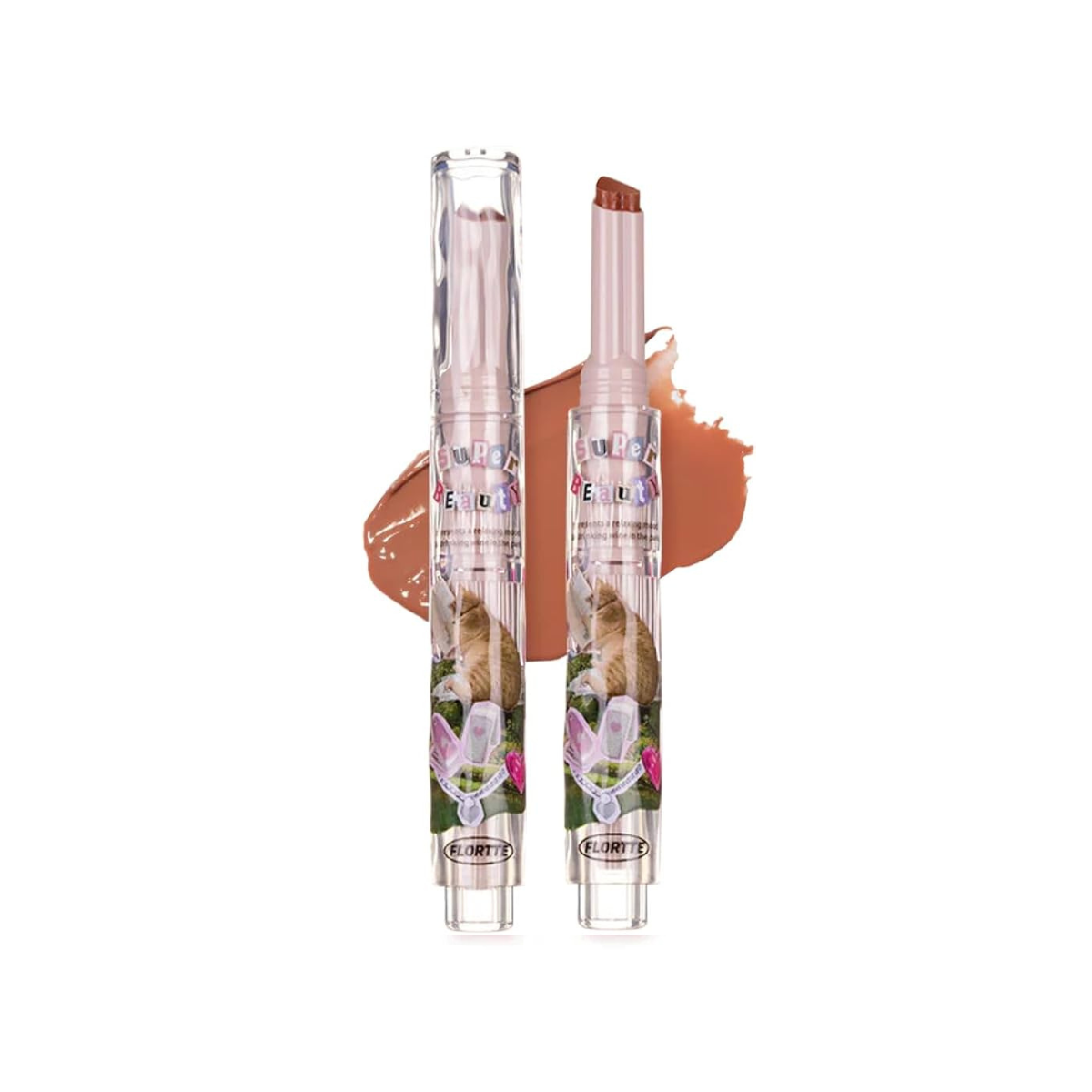 FLORTTE Heart-shaped Lipstick (More Colors) - TokTok Beauty