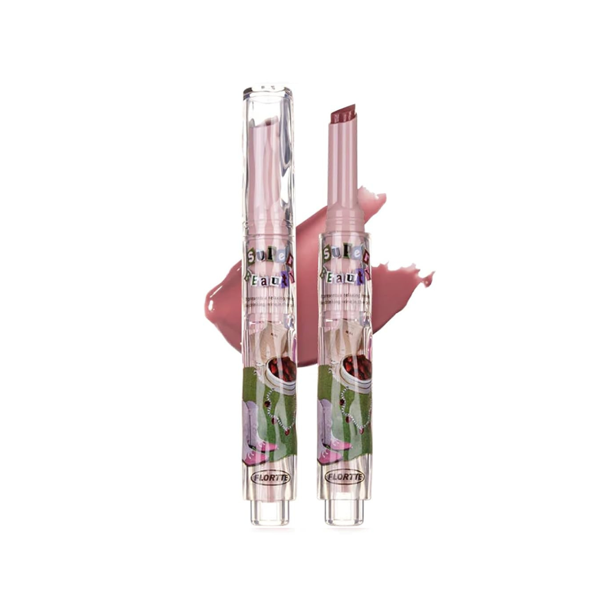 FLORTTE Heart-shaped Lipstick (More Colors) - TokTok Beauty