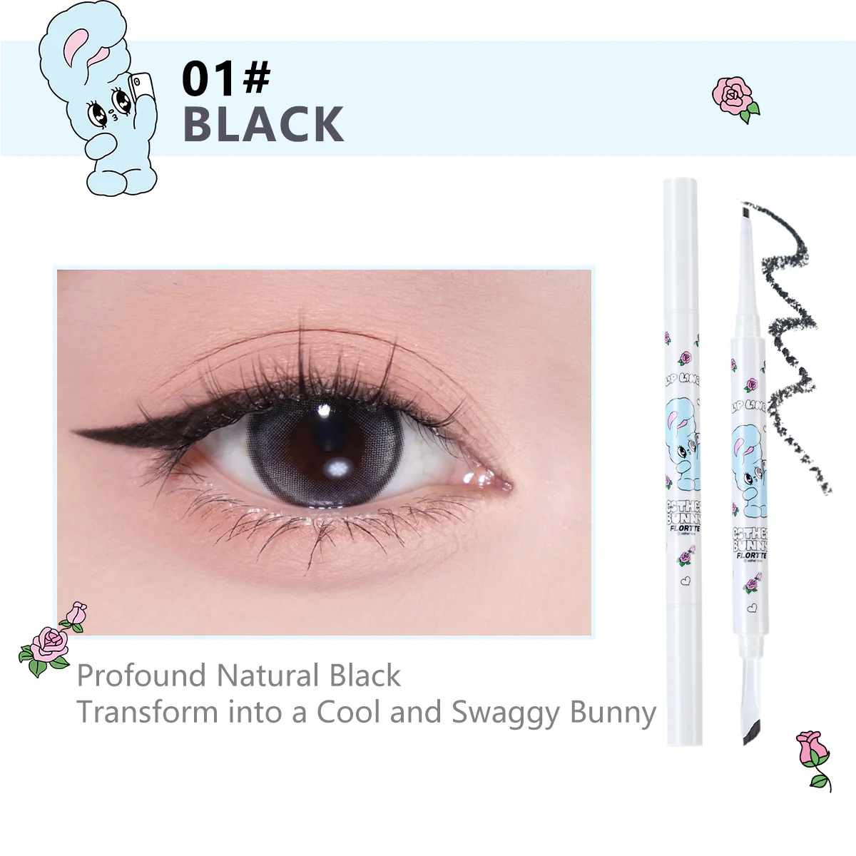 FLORTTE Special Edition 2 in 1 Liner (More Colors) - TokTok Beauty