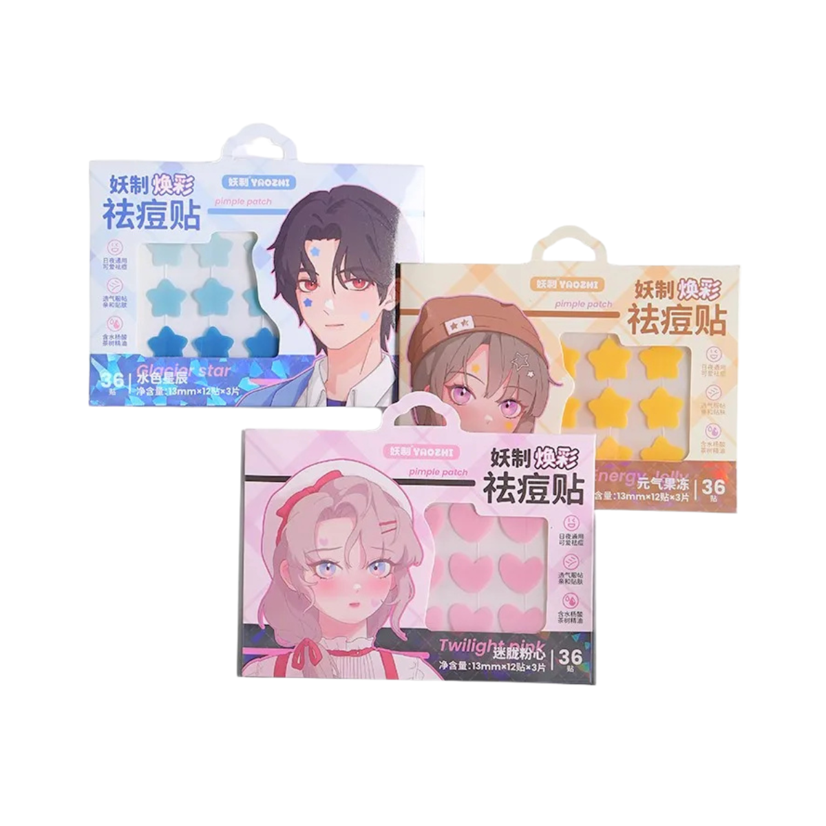 YAOZHI Pure Radiance Acne Pimple Patch - TokTok Beauty