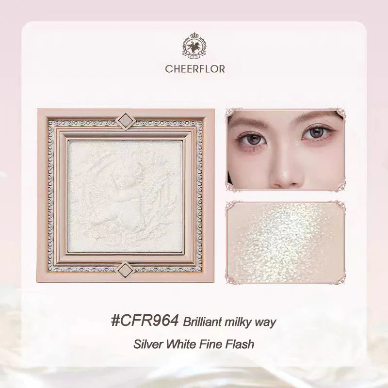 CHEERFLOR Brilliant Secret Series Pearlescent Frame Highlighter - 2 Colors - TokTok Beauty