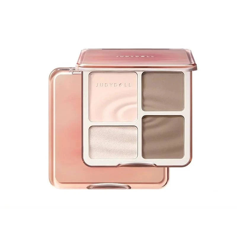 Judydoll 2 IN 1 Highlighter Contour Palette - TokTok Beauty