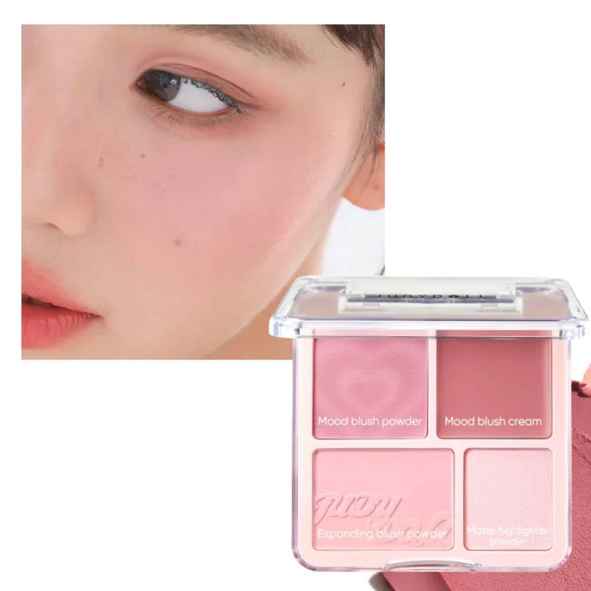 2 in 1 Blush & Highlight Palette