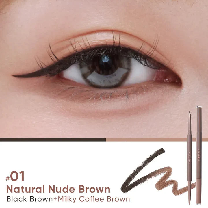 Judydoll Dual-Color Gel Eyeliner Pencil - TokTok Beauty