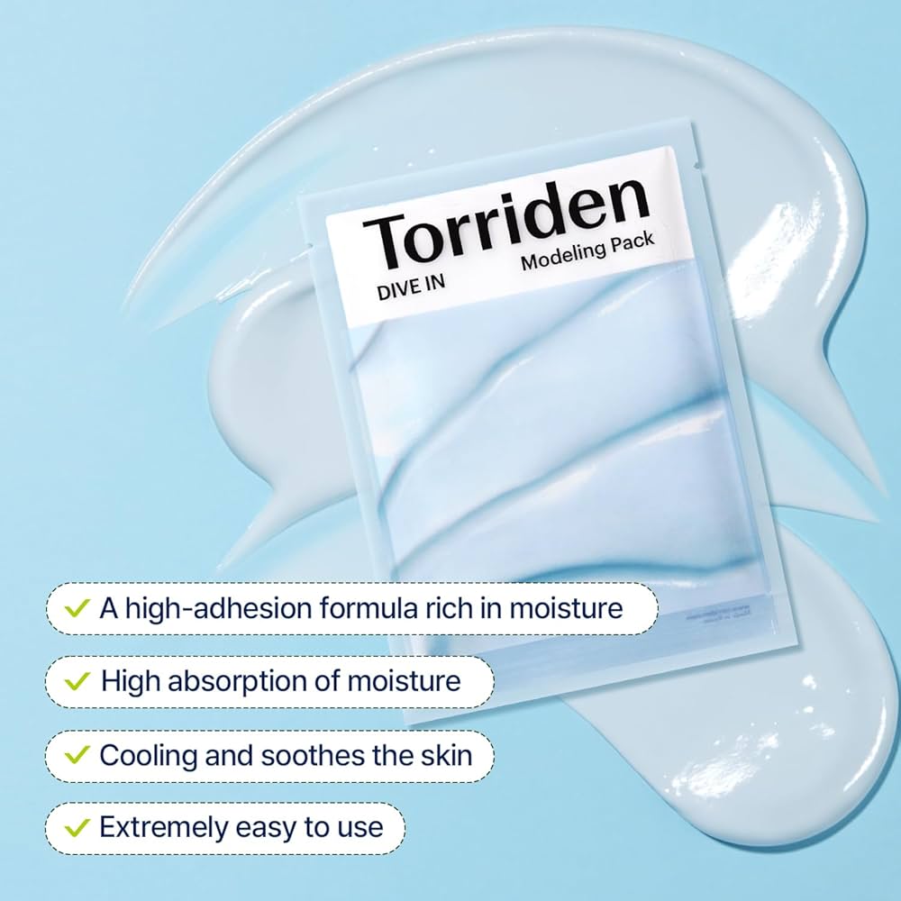Torriden DIVE IN Low Molecular Hyaluronic Acid Modeling Pack - TokTok Beauty