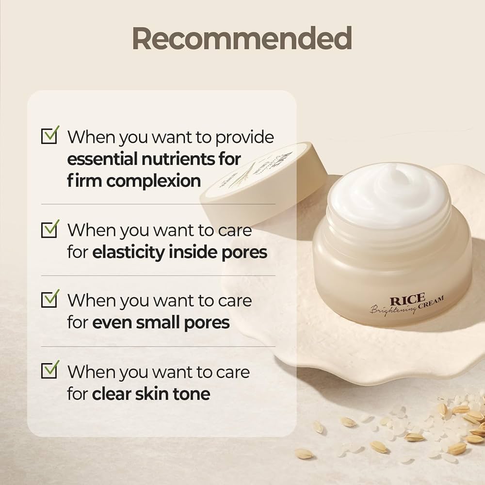 SKINFOOD Rice Brightening Cream - TokTok Beauty