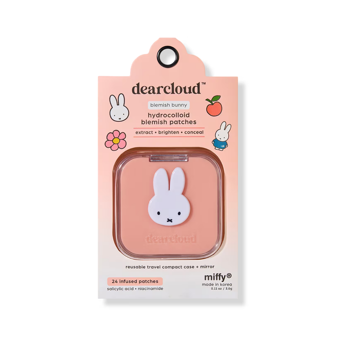 Dearcloud Miffy Hydrocolloid Blemish Patch with Case - TokTok Beauty