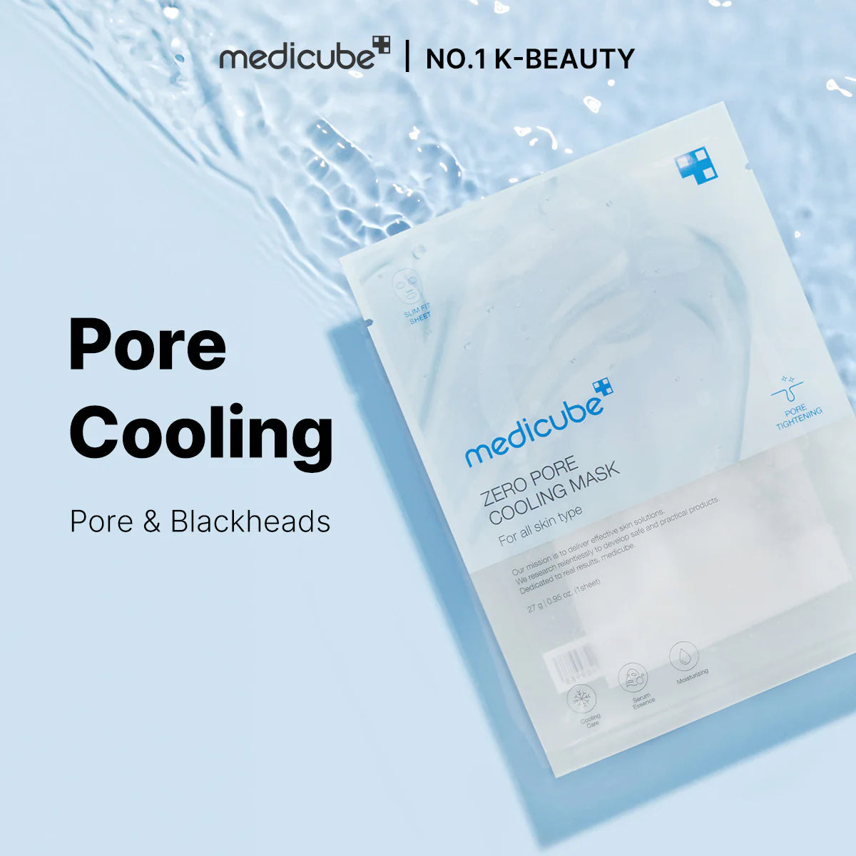 medicube Zero Pore Cooling Mask - TokTok Beauty