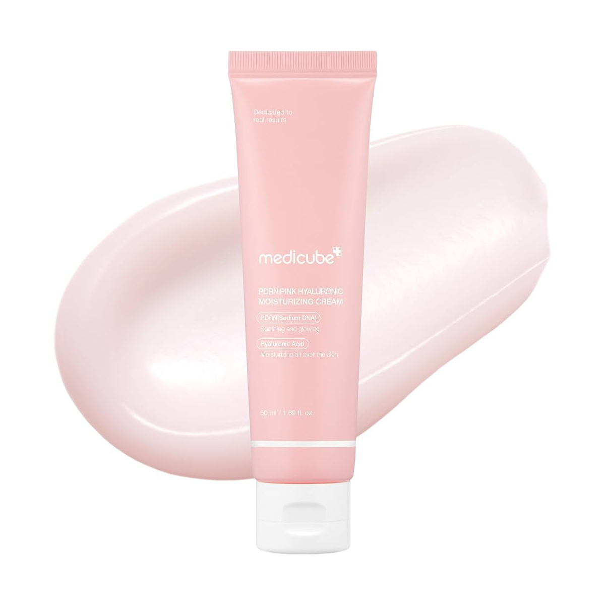 medicube PDRN Pink Hyaluronic Moisturizing Cream - TokTok Beauty