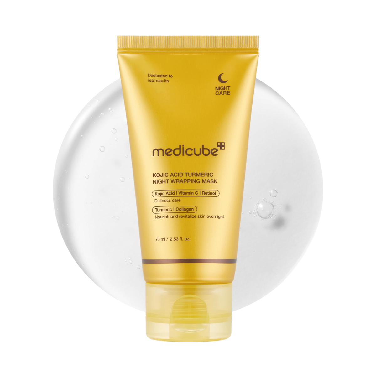 medicube Kojic Acid Turmeric Night Wrapping Mask - TokTok Beauty