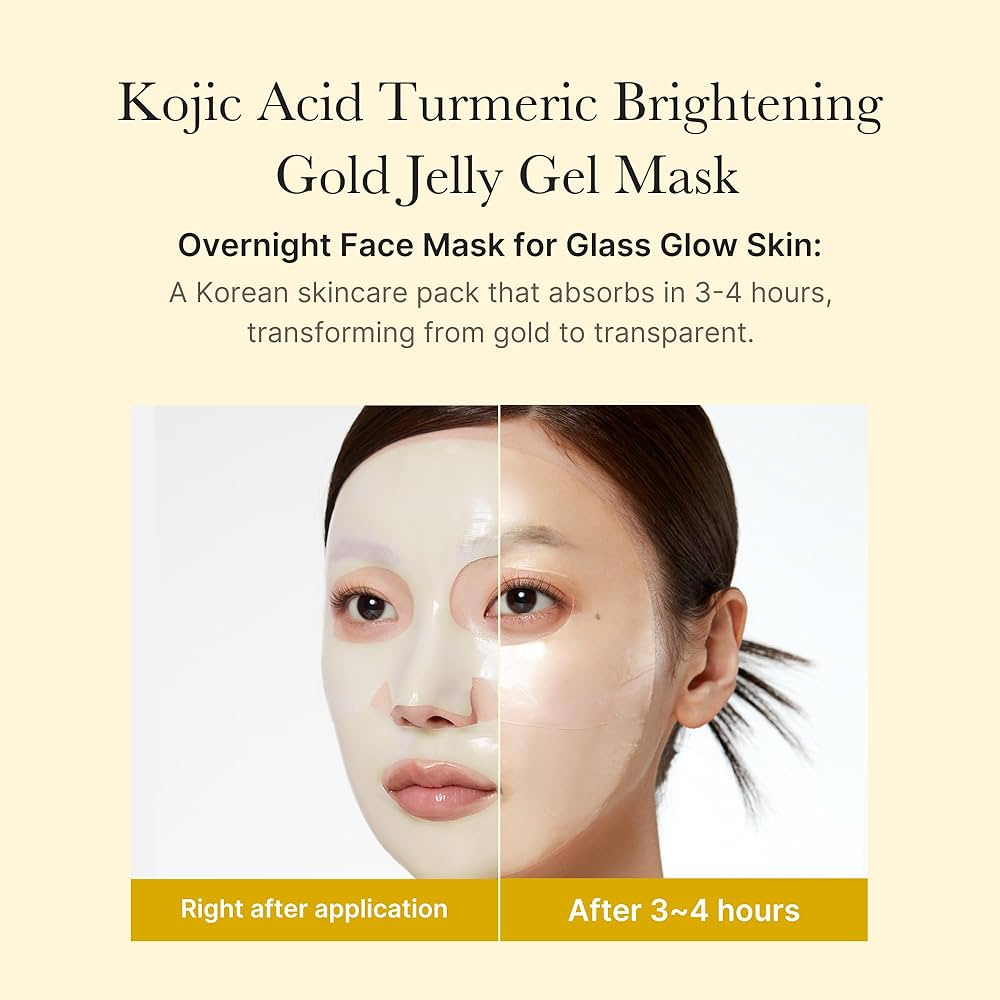 medicube Kojic Acid Turmeric Brightening Gel Mask - TokTok Beauty