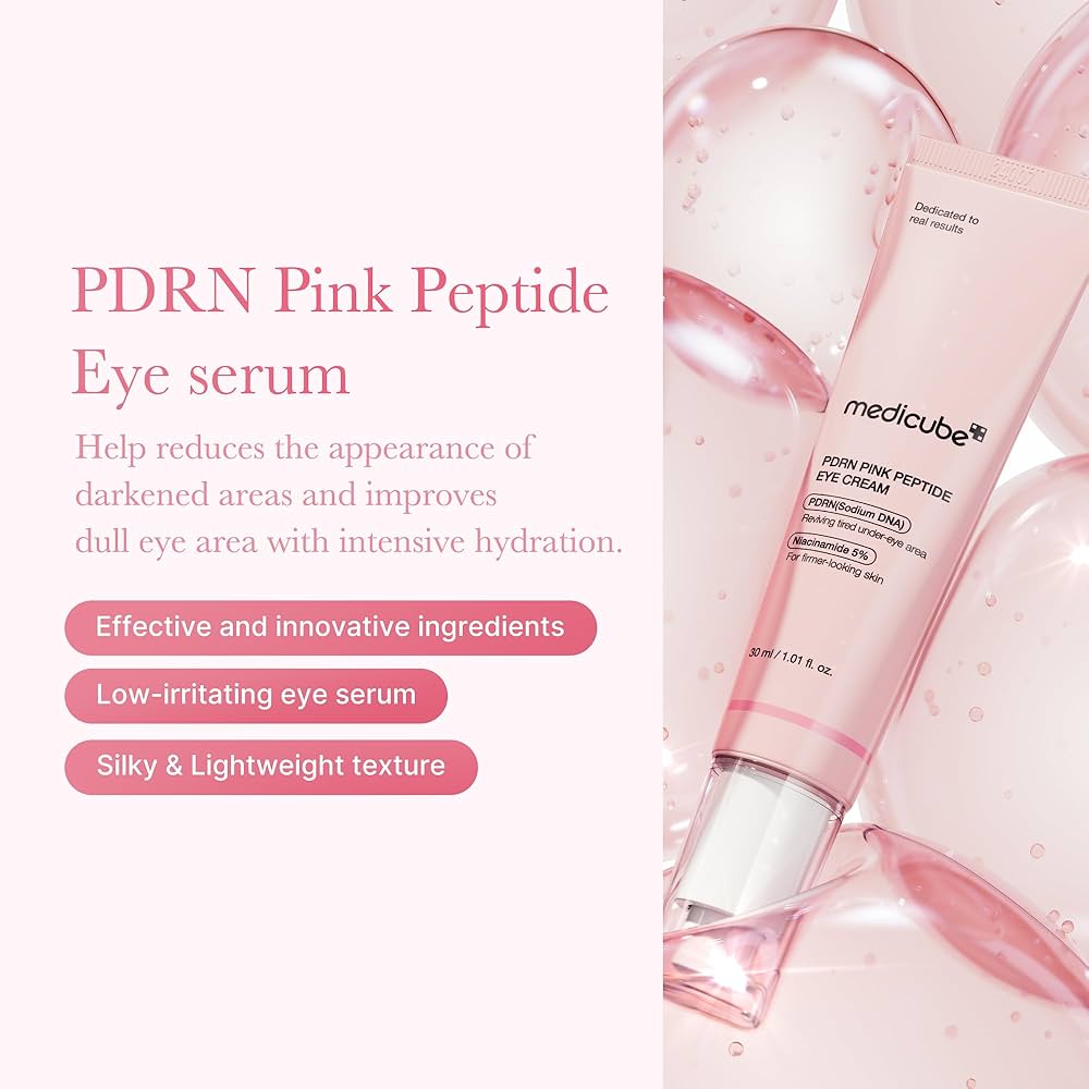 medicube PDRN Pink Peptide Eye Cream - TokTok Beauty