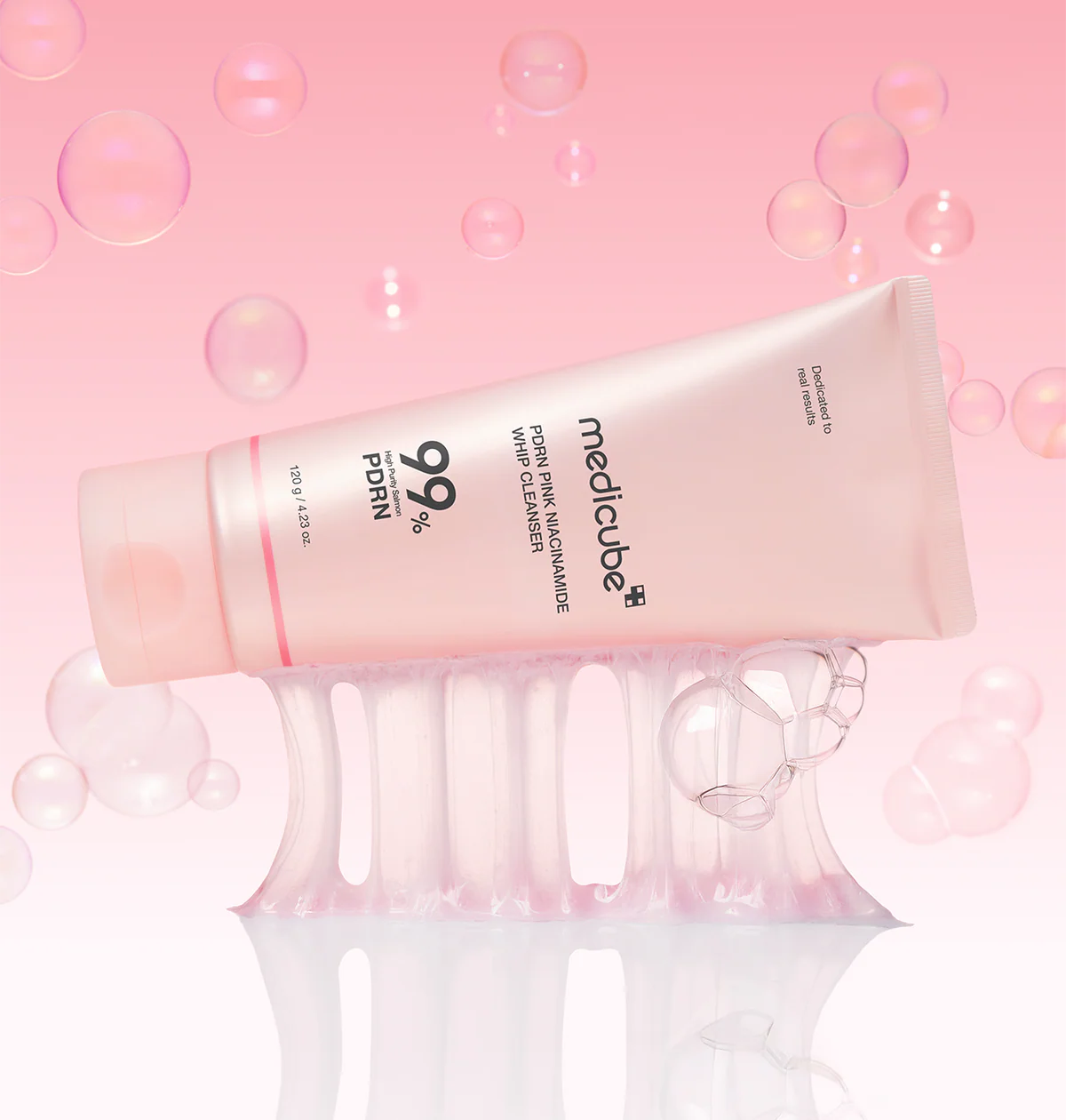 medicube PDRN Pink Niacinamide Whip Cleanser - TokTok Beauty