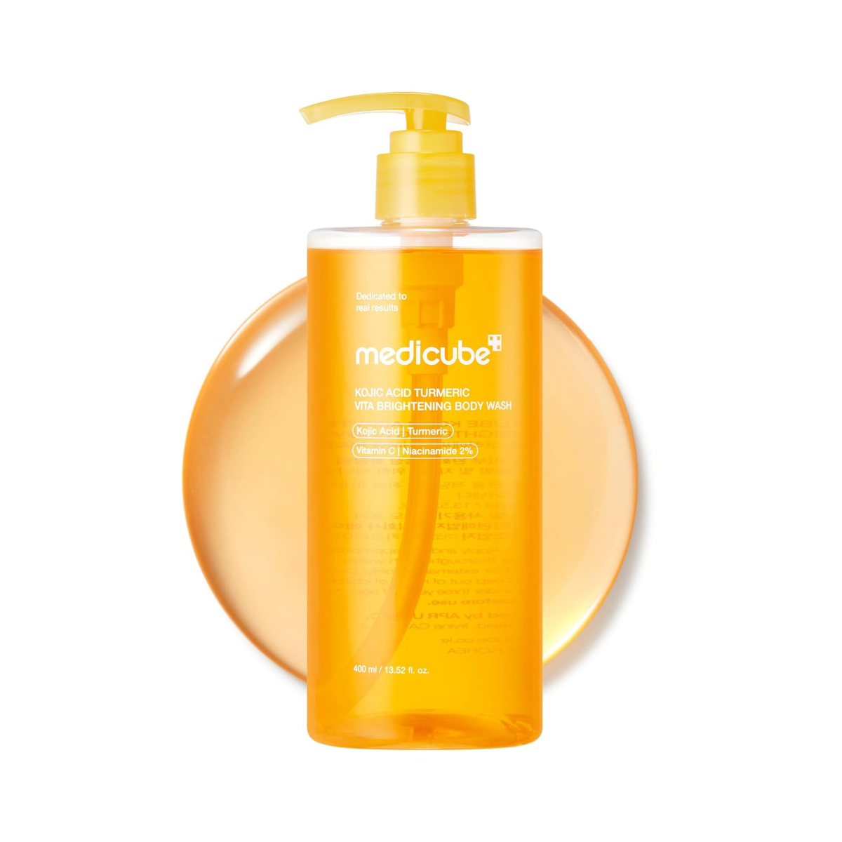 medicube Kojic Acid Turmeric Vita Brightening Body Wash - TokTok Beauty