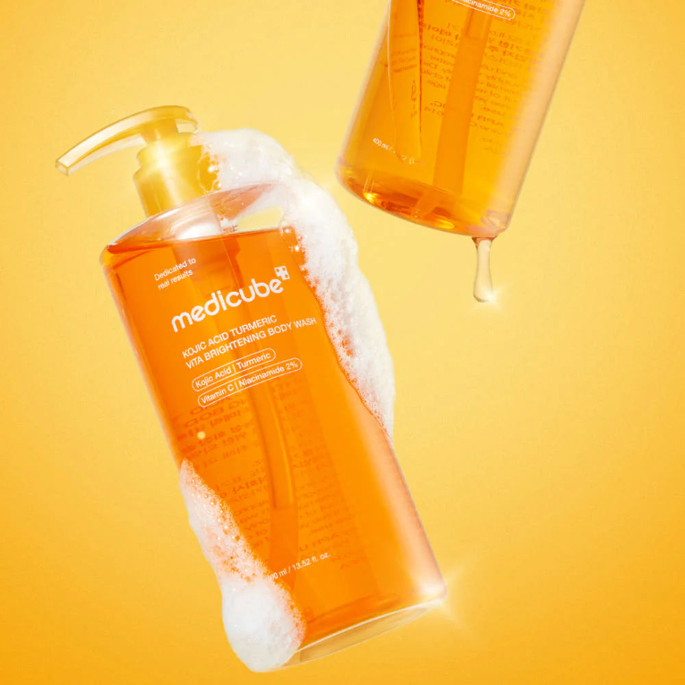 medicube Kojic Acid Turmeric Vita Brightening Body Wash - TokTok Beauty