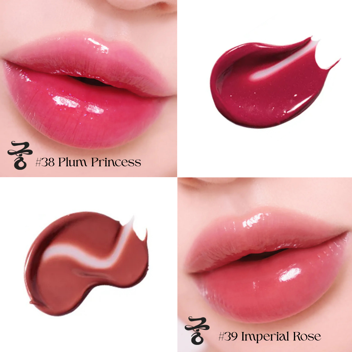 Ink Mood Glowy Tint Princess Hours Collaboration - 2 Colors