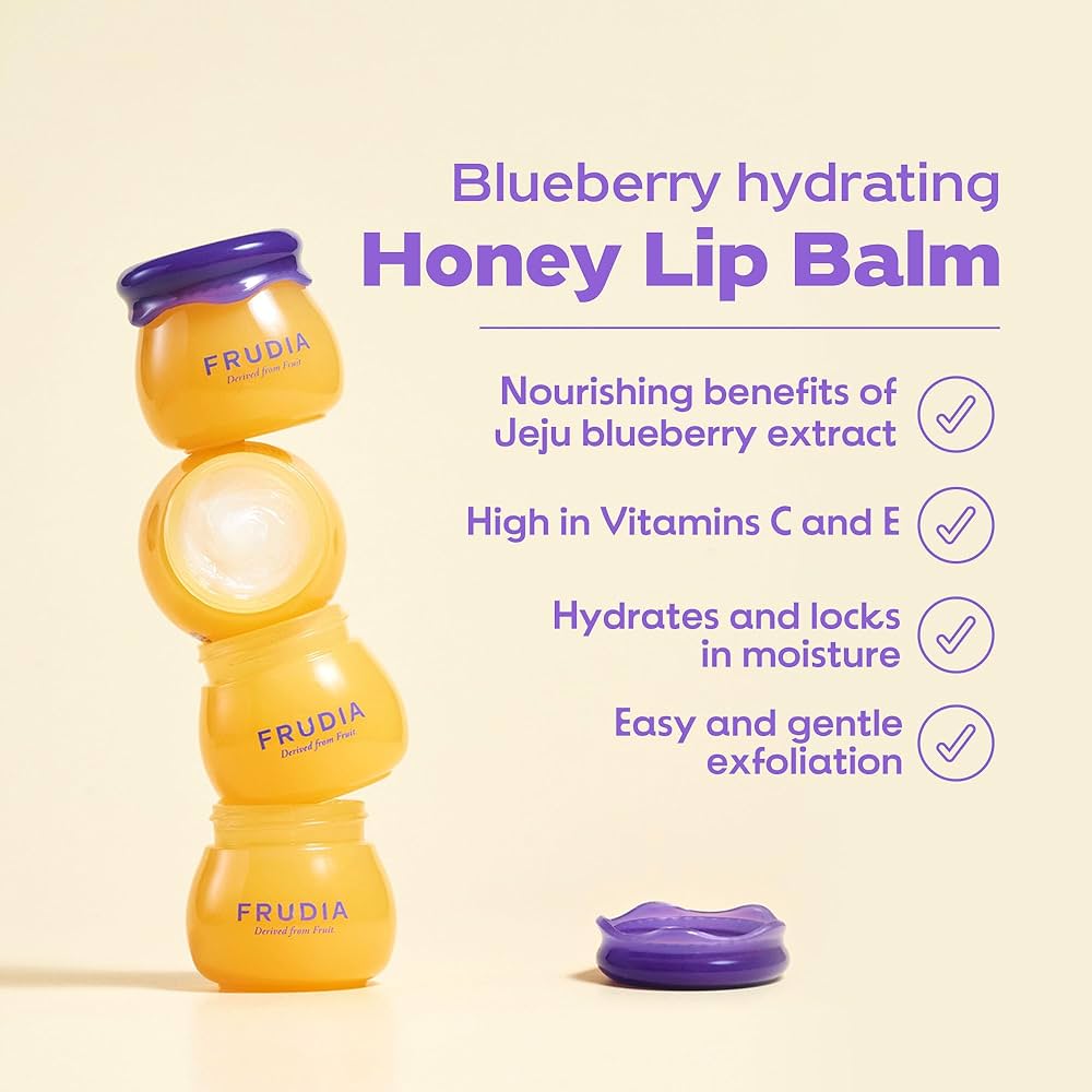 Frudia Blueberry Hydrating Honey Lip Balm - TokTok Beauty