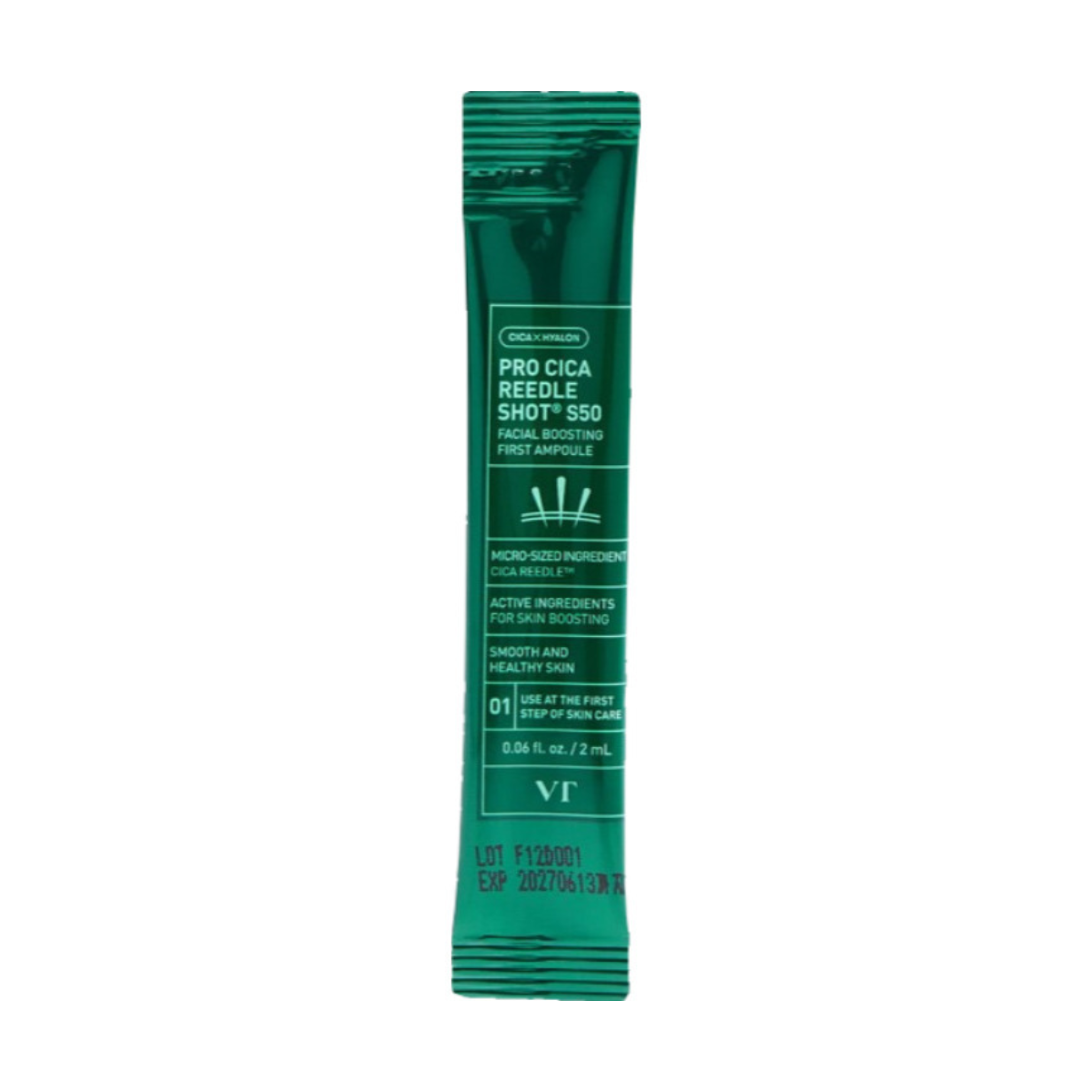 VT Pro-CICA Reedle Shot S50 Facial Boosting First Ampoule - TokTok Beauty