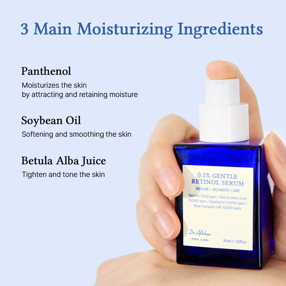 Dr. Althea 0.1% Gentle Retinol Serum - TokTok Beauty