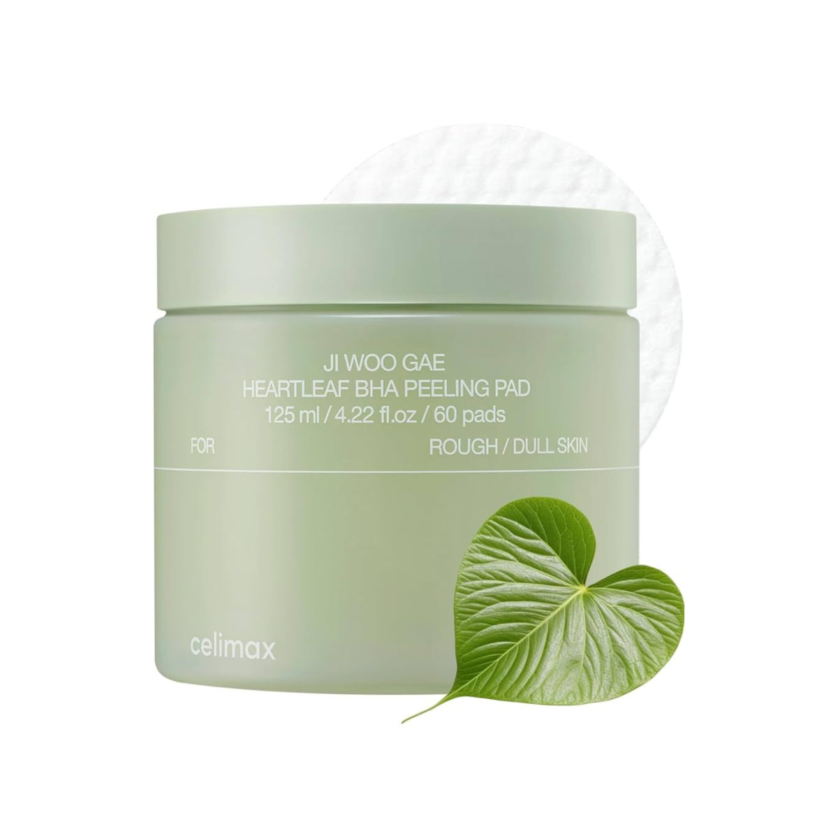 celimax JIWOOGAE Heartleaf BHA Peeling Pad - TokTok Beauty