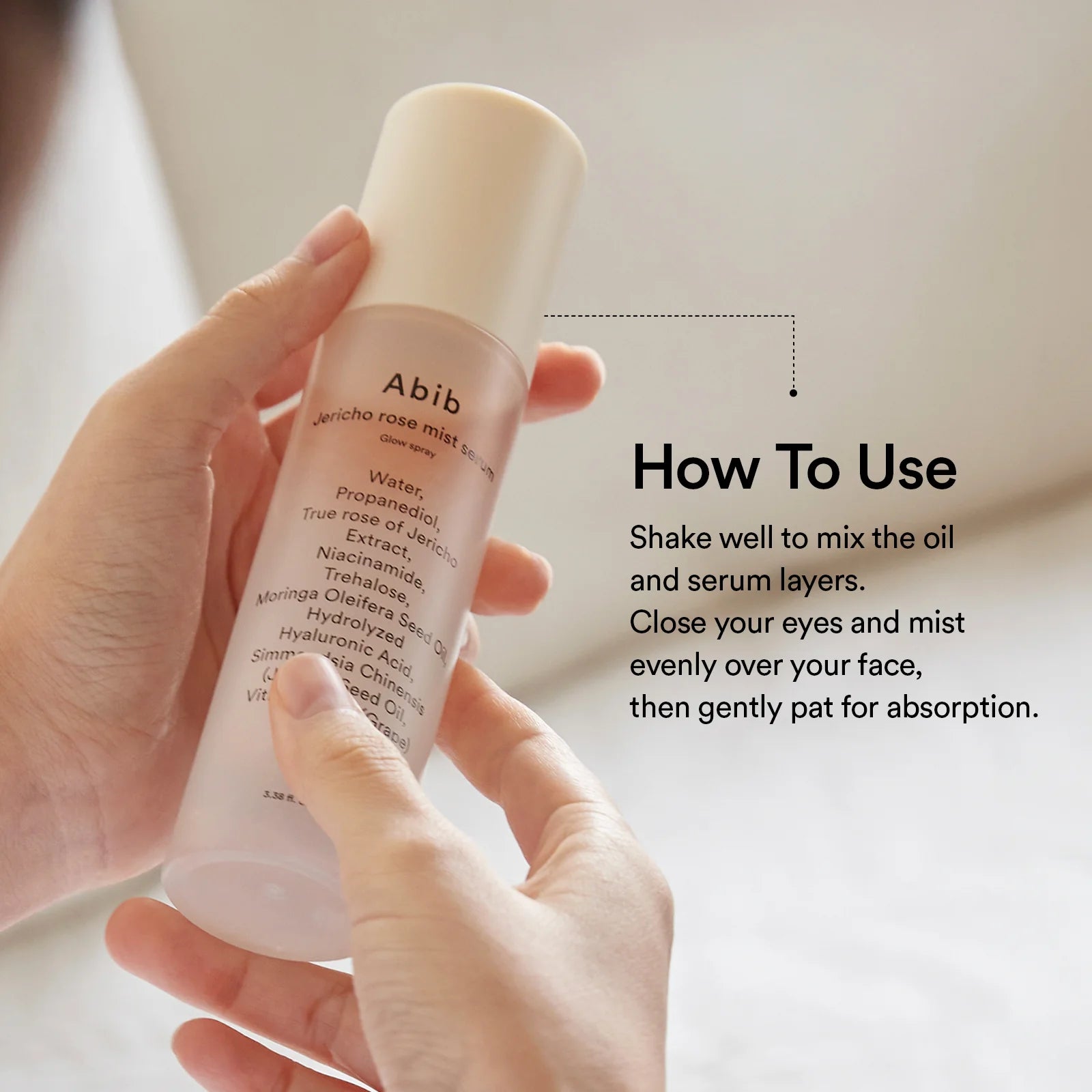 Abib Jericho Rose Mist Serum Glow Spray - TokTok Beauty