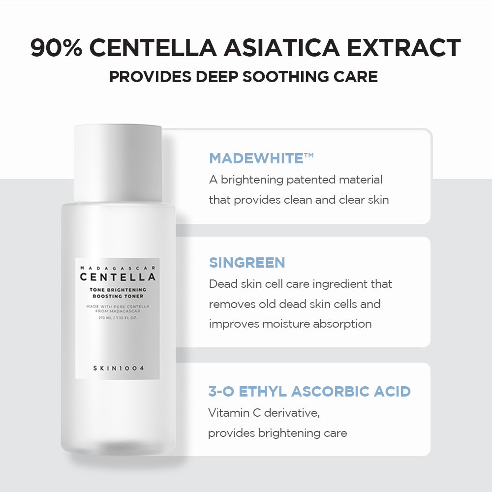 SKIN1004 Madagascar Centella Tone Brightening Boosting Toner - TokTok Beauty