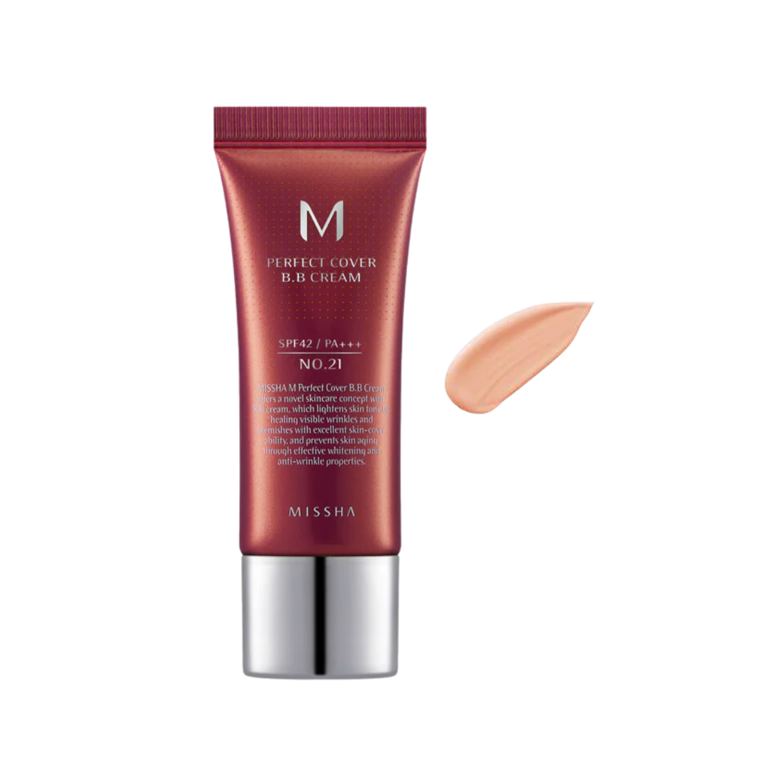 MISSHA Perfect Cover BB Cream Mini - TokTok Beauty