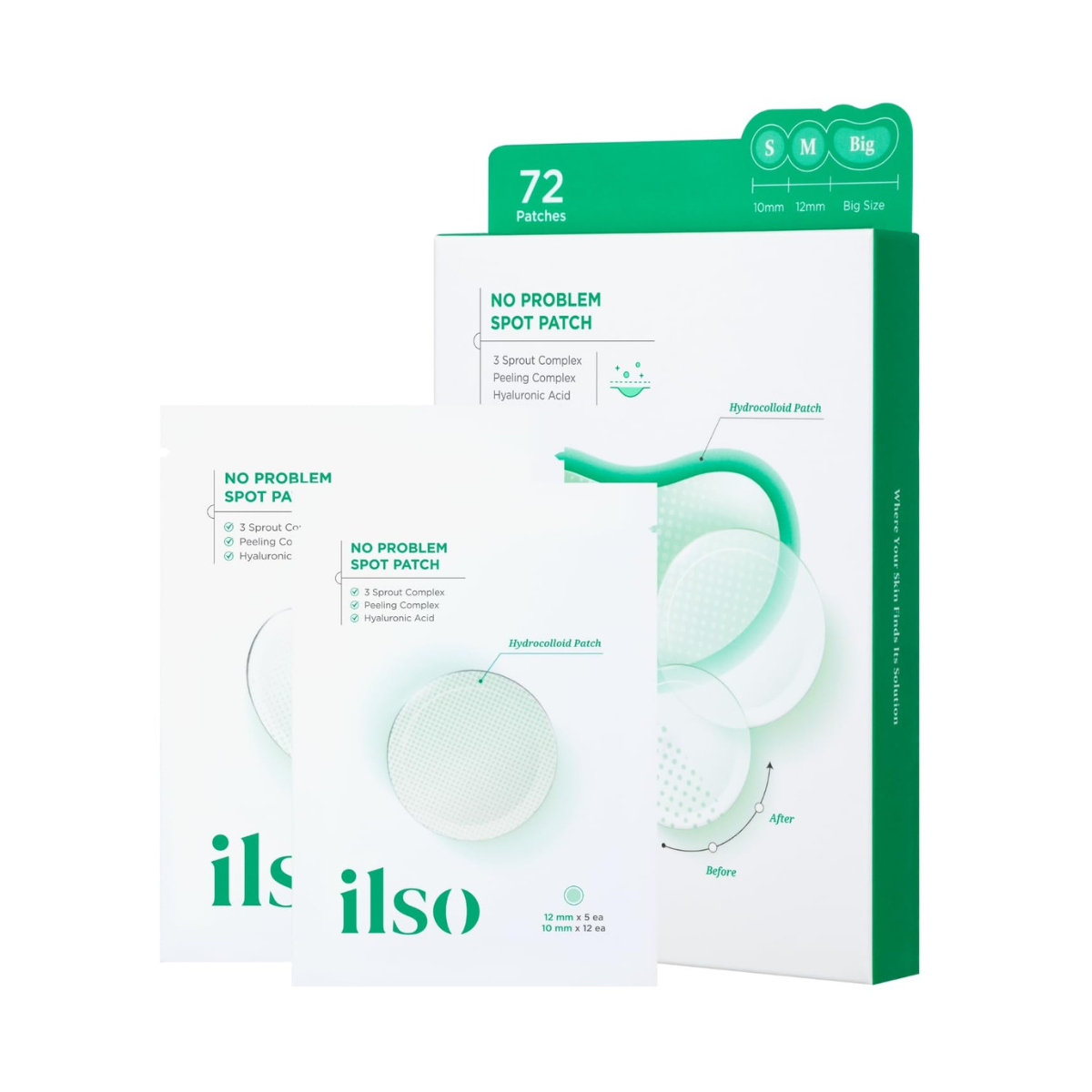 ilso No Problem Spot Patch - TokTok Beauty