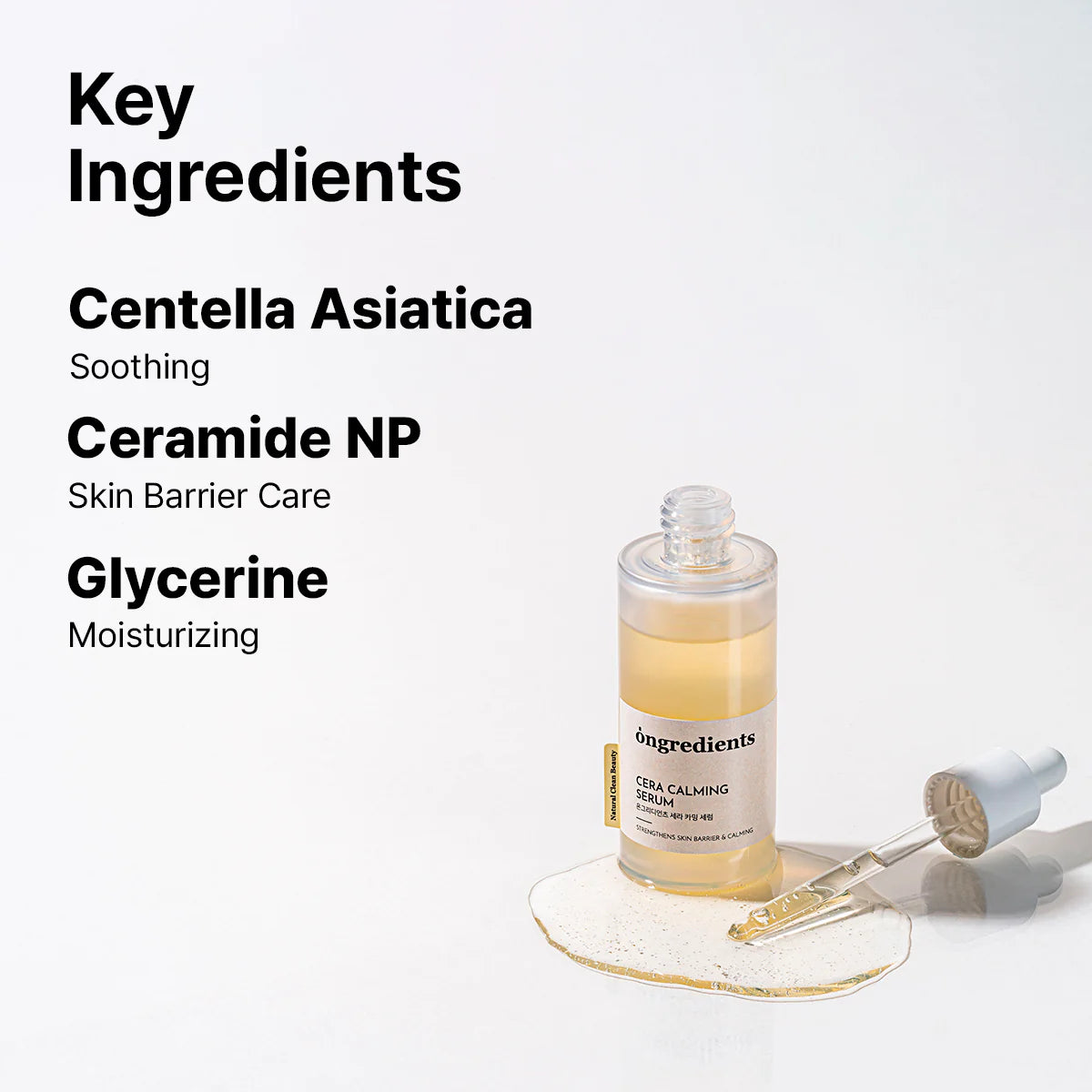 ongredients Cera Calming Serum - TokTok Beauty