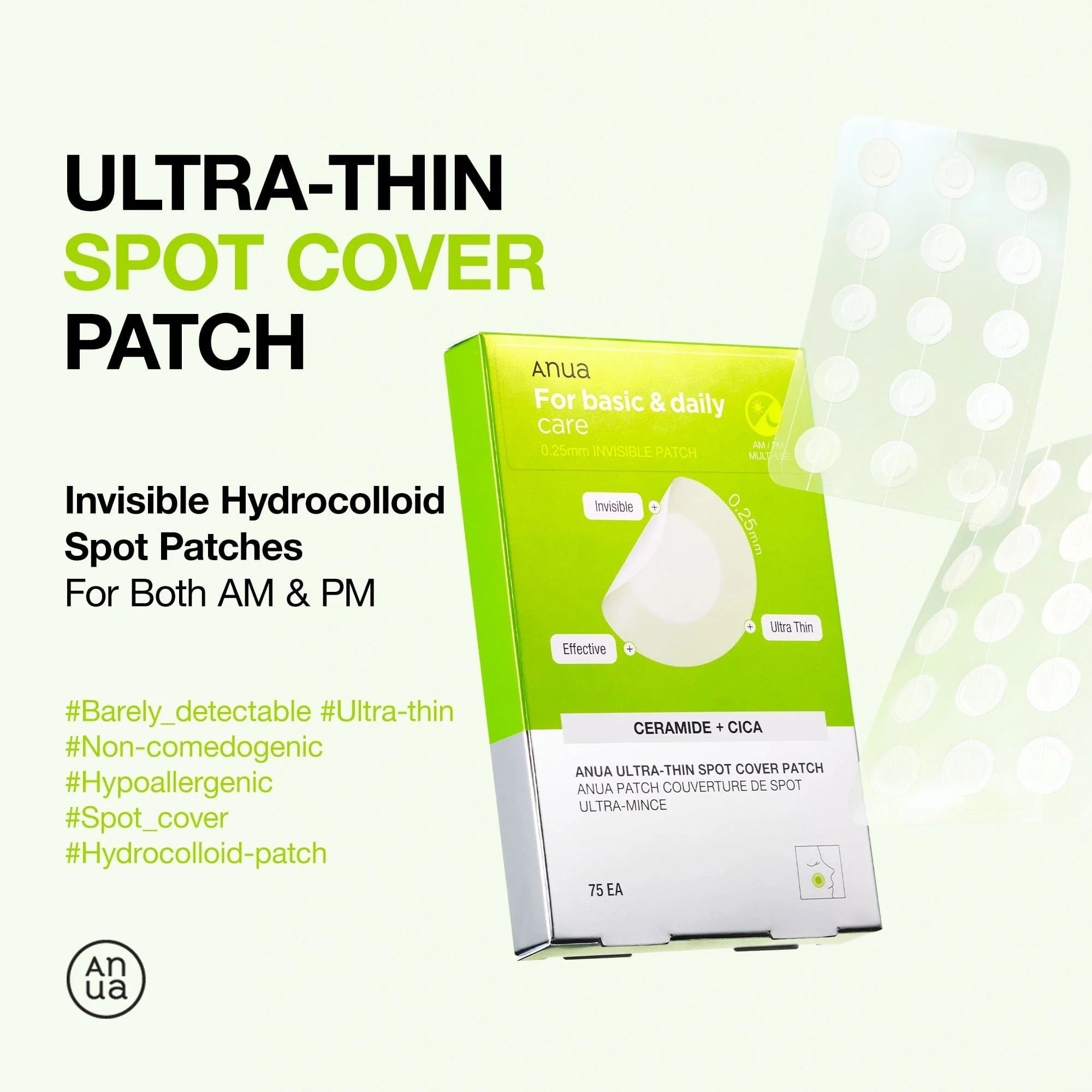 Anua Ultra-Thin Spot Cover Patch - TokTok Beauty