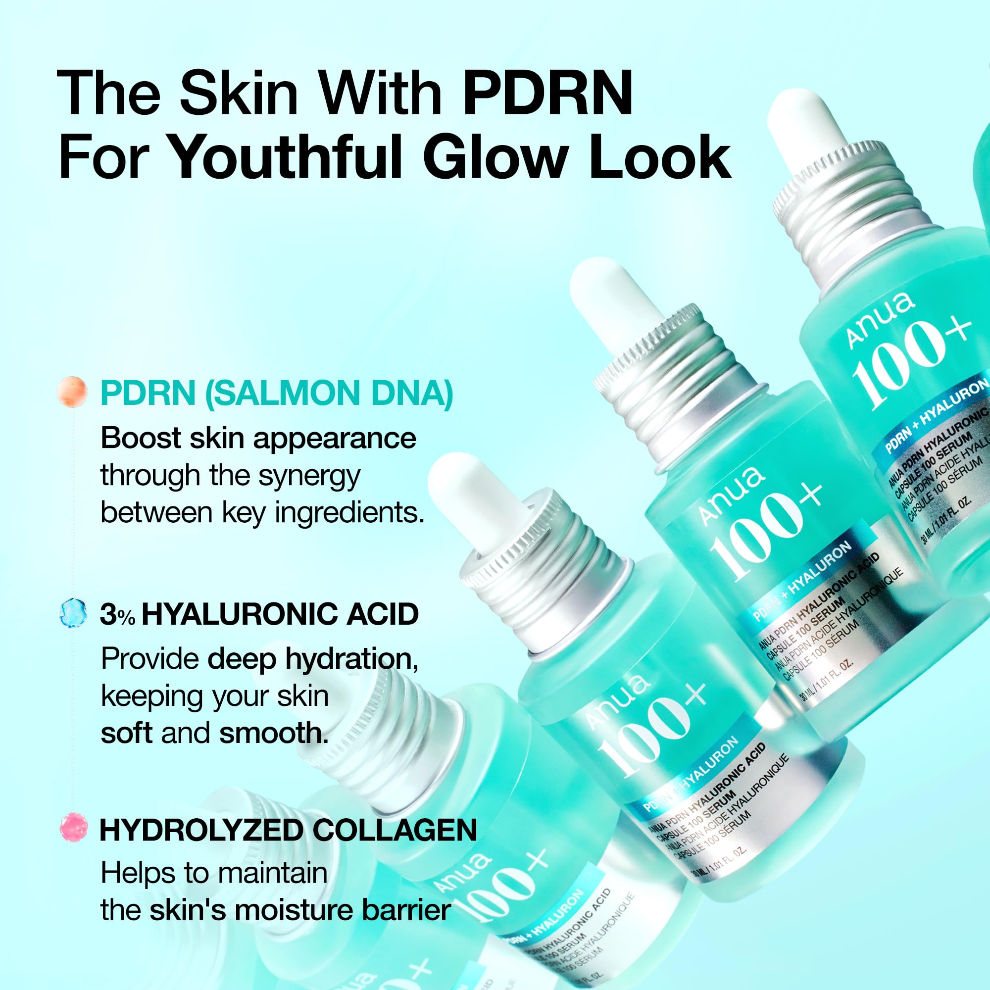 Anua PDRN Hyaluronic Acid Capsule 100 Serum - TokTok Beauty