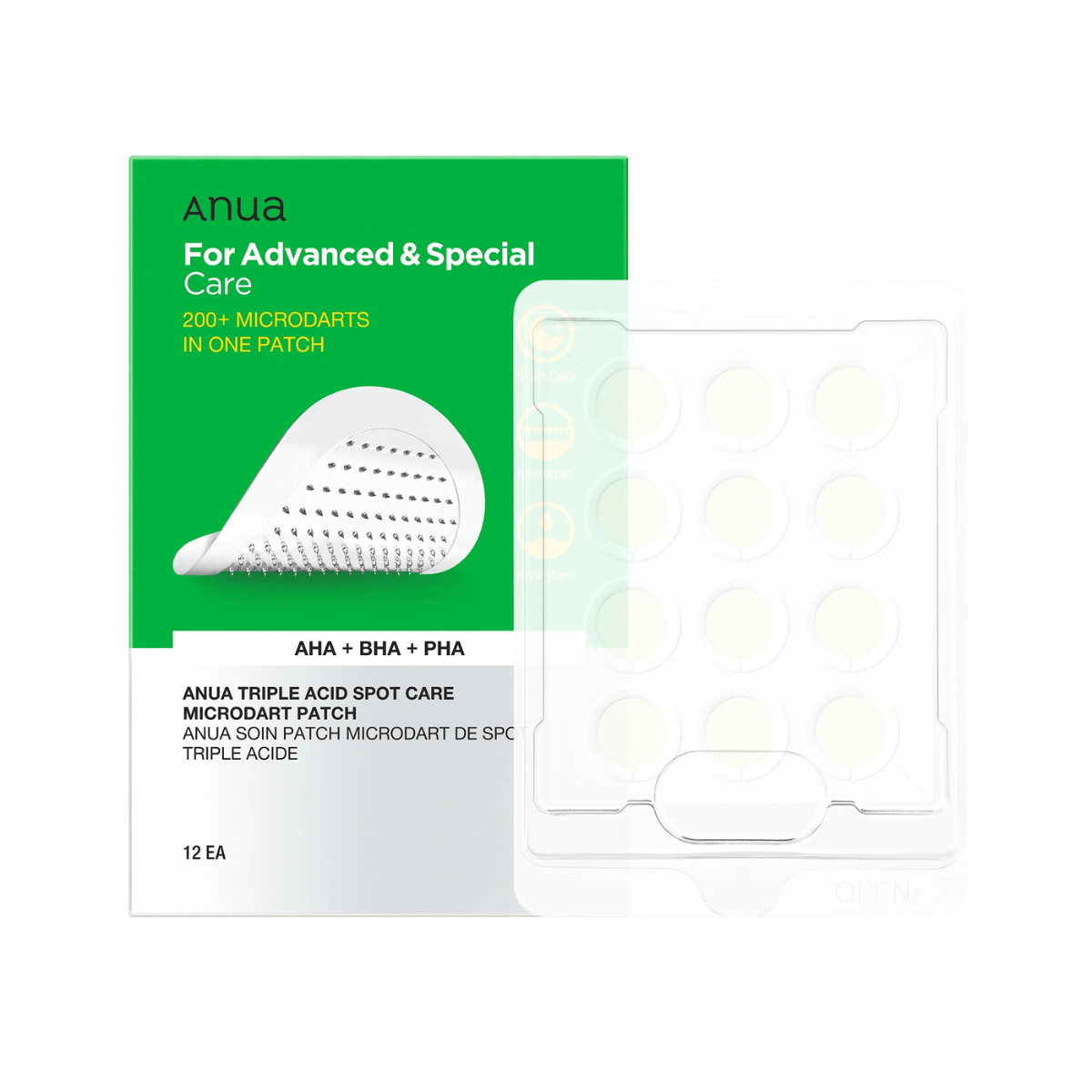Anua Triple Acid Spot Care Microdart Patch - TokTok Beauty