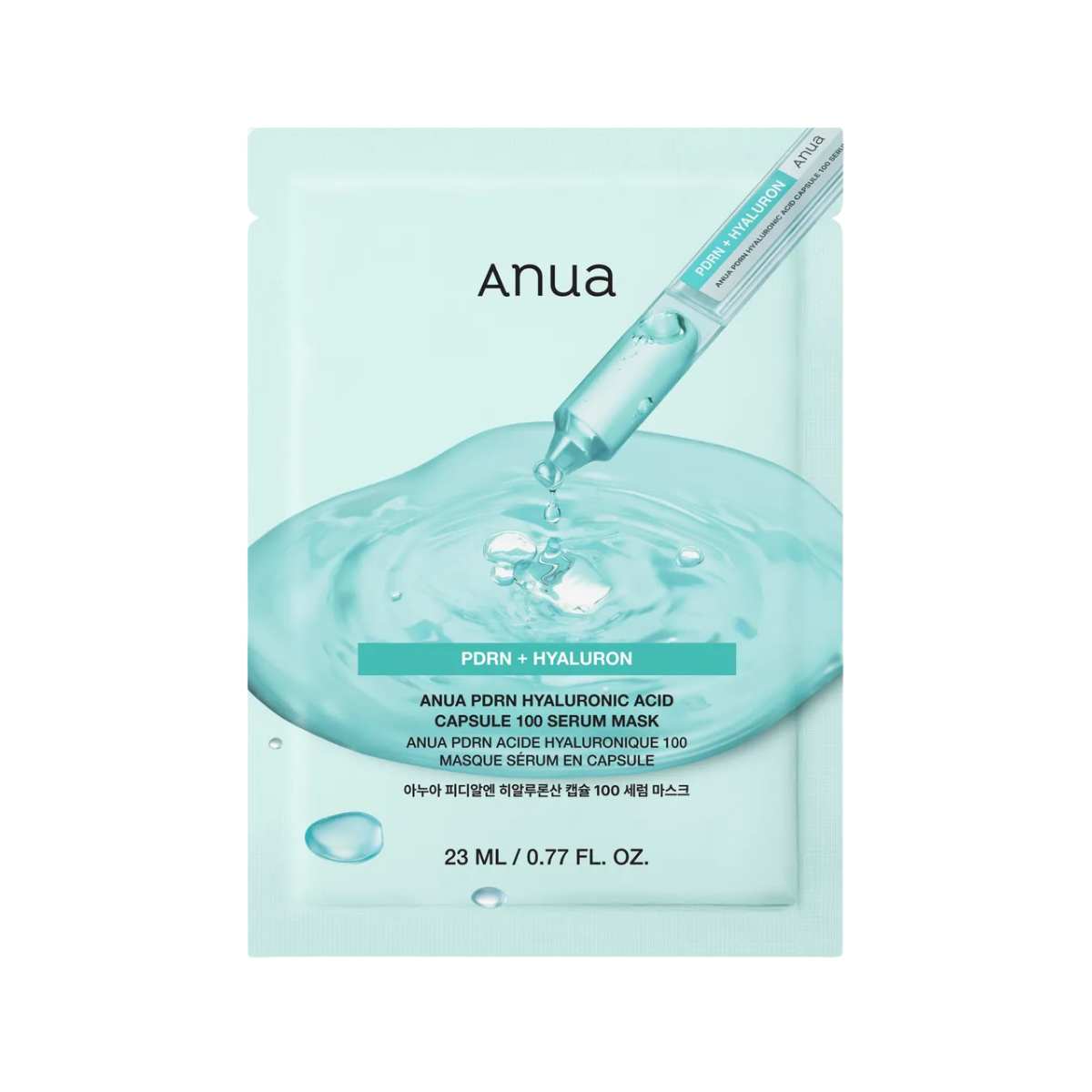 Anua PDRN Hyaluronic 100 Serum Mask - TokTok Beauty