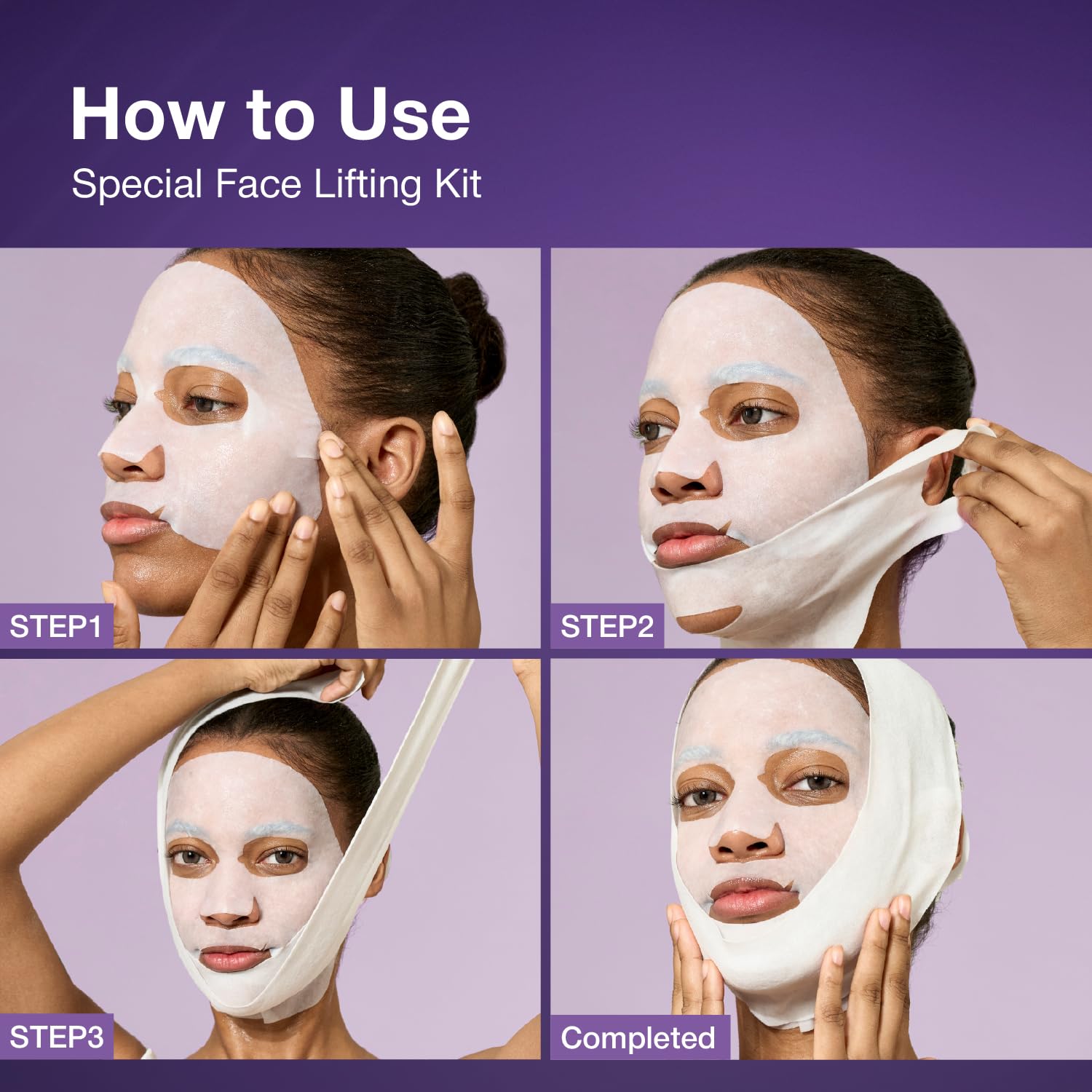 Bio Lifting No.9 NAD Bio Lifting Full Cover Facial Mask - 1 Box of 4 Sheets
