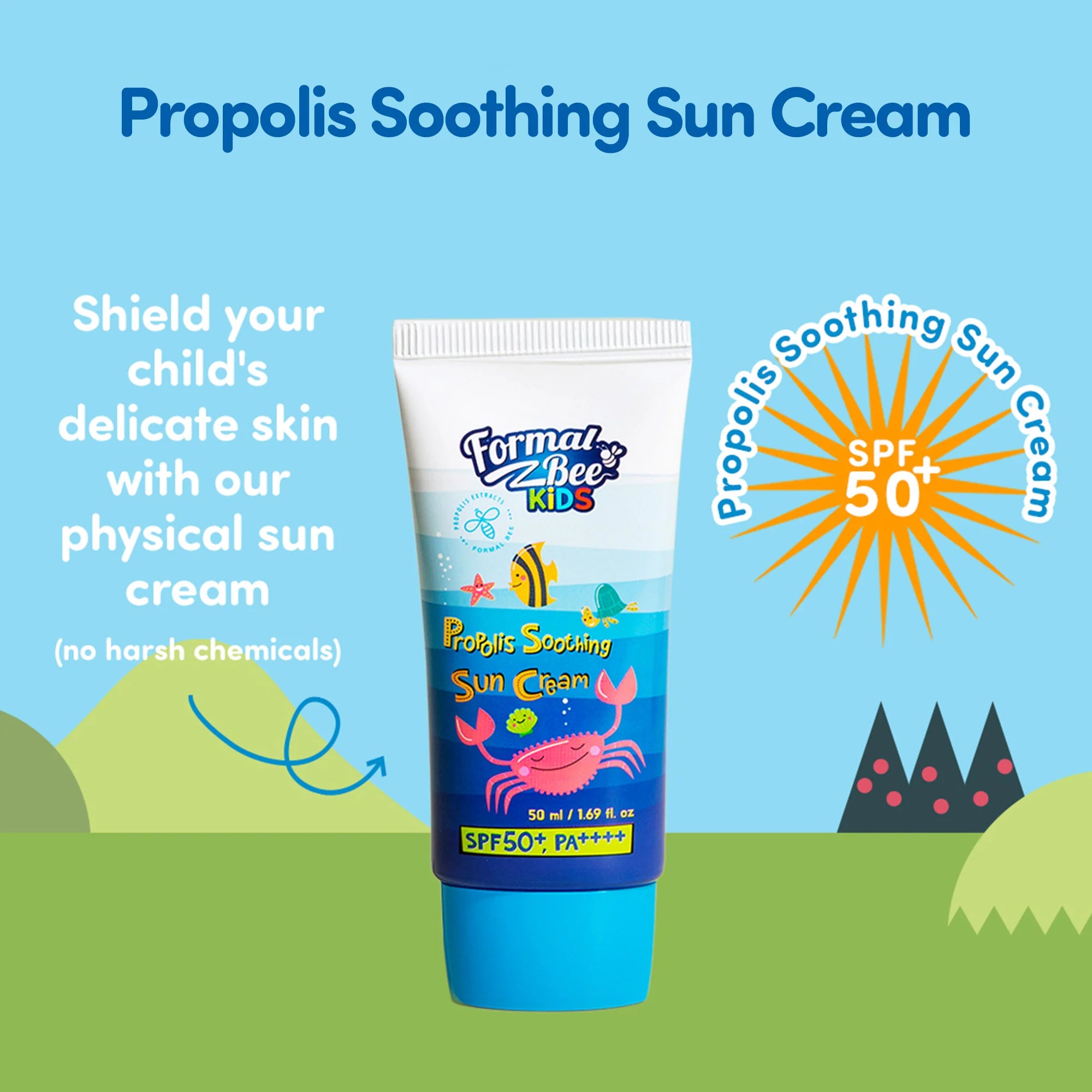 Formal Bee Kids Propolis Soothing Sun Cream - TokTok Beauty