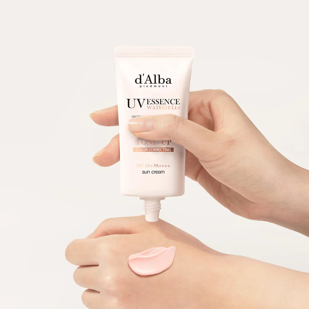 d'Alba Waterfull Tone-Up Sun Cream - TokTok Beauty